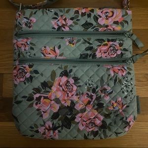 Triple Zip Hipster Crossbody Bag. Like new used one day!